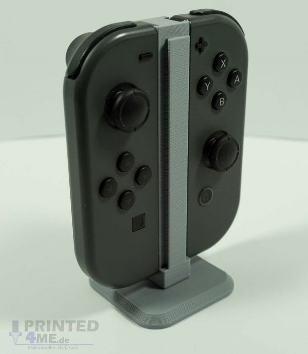 Nintendo Switch JoyCon Ständer Joy Con Halterung Halter Standfuß - Grau mit Grau