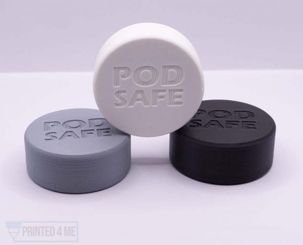 Printed4Me Pod Safe Dose Air Up Duft Pods Aufbewahrung Dose - Farbenauswahl