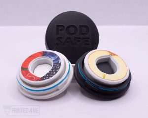 Printed4Me Pod Safe Dose Air Up Duft Pods Aufbewahrung Dose - zwei Pods mit Dosen