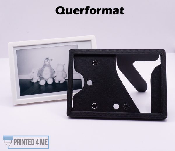 Fotorahmen Bilder Rahmen Ständer Instax Mini Fotos 3D Druck Aufsteller - Querformat