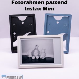 Fotorahmen Bilder Rahmen Ständer Instax Mini Fotos 3D Druck Aufsteller - Fotorahmen Instax Mini Polaroid Bilder