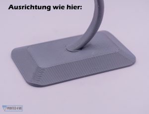 Printed4Me DJI Mini 4 Pro Halterung Ständer Aufsteller - Aufbau Schritt 2