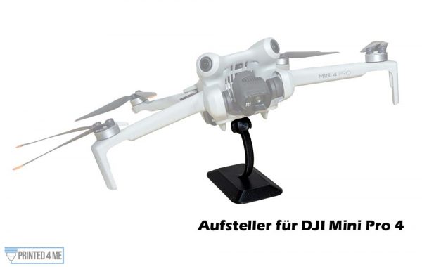 Printed4Me DJI Mini 4 Pro Halterung Ständer Aufsteller - Ständer mit Drohne Titelbild